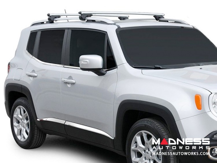 Jeep Renegade Door Accent Trim Kit 4pc Stainless Steel